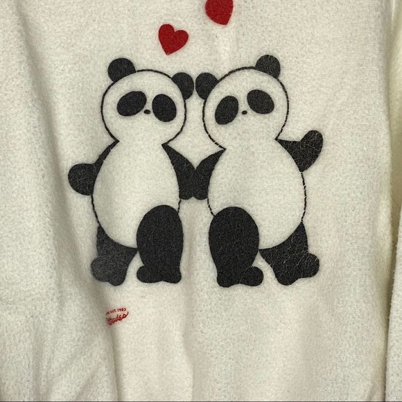 Vintage 80s panda Sweatshirt XS/S - Picture 2 of 8
